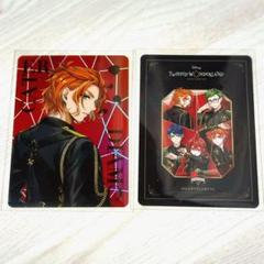 ま*き様 ツイステ ブレイジングジュエル 缶バッジ オーロラカード エース ツイステ ブレイジングジュエル 缶バッジ オーロラカード イデア