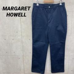 MARGARET HOWELL チノパン レディース W28 紺