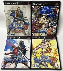 PS2 戦国BASARA 2 英雄外伝 X クロス 4点セット プレステ2