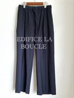エディフィス ラブークル サキソニースラックス パンツ ダークネイビー SSZ (エスエスズィー) 22AW DOUBLE KNEE 5POCKET DENIM PANTS 11