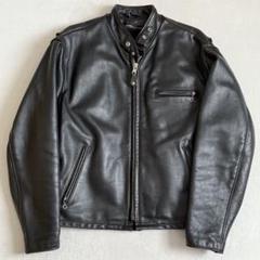 SCHOTT 641 シングルライダースジャケット 40 ボアライナー 真鍮