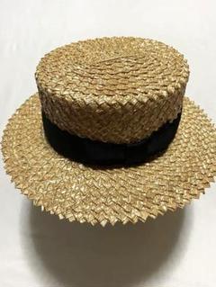 ステットソン★STETSONカンカン帽★ストローハット