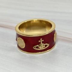 Vivienne Westwood キングリング　ゴールド×ブラック Vivienne Westwood - ヴィヴィアン☆キングリング 黒の通販 by