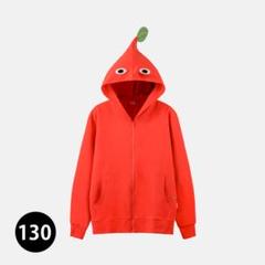 【新品未使用未開封】パーカー 赤 PIKMIN130サイズ　Nintendo 新品未使用未開封】パーカー 赤 PIKMIN130サイズ Nintendo