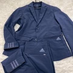 adidas ISETAN シアサッカー ICONスーツ セットアップ グレー adidas/アディダス＞｜快適な着心地と肌当たりを実現するシア