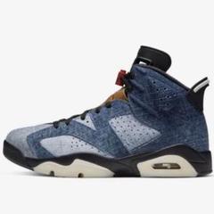 Air Jordan 6 Retro Washed Denim デニム 27.5
