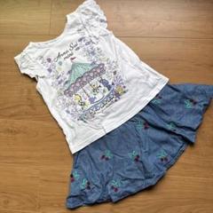 ANNA SUI mini カットソー＆スカート120