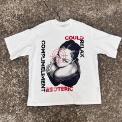 ゴールドリラックスTシャツ ホワイト