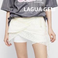SEIRA×LAGUA LACE バイカー LAGUA GEM | SEIRA×LAGUA LACE バイカー (パンツ ) |SHEL'TTER