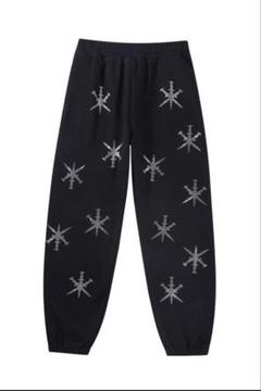 Unknown London スタッズパンツ L ブラック 黒