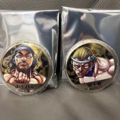 刃牙博 メタルアート缶バッジ 柴千春　Jゲバル