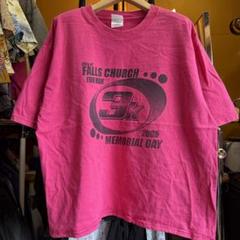 アメリカ古着 ピンク Tシャツ 3k Memorial Day 2005