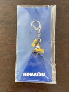 コマツのタイヤショベルとチョロＱ、キーホルダーセット！（激レアの為の入手困難！） コマツのタイヤショベルとチョロQ、キーホルダーセット！（激
