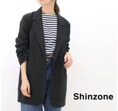 シンゾーン　コットンリネンイージージャケット