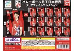 バレーボール男子日本代表　クリアファイルコレクション　全種コンプリート バレーボール男子日本代表 クリアファイルコレクション 全種