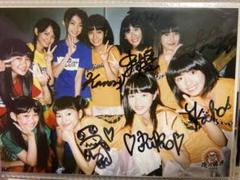 【激レア】チーム大王イカ 生写真 サイン入り 中山莉子 小林歌穂 私立恵比寿中学