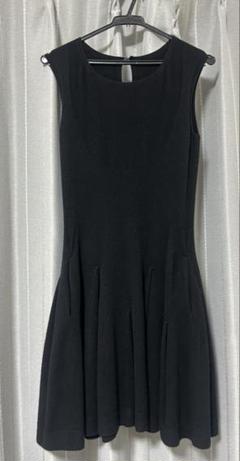 定価14万 FOXEY judy パールボタンウールワンピース ブラック 38