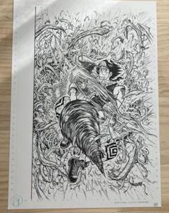 双亡亭壊すべし 藤田和日郎原画展 複製原稿 複製原画 B4サイズ