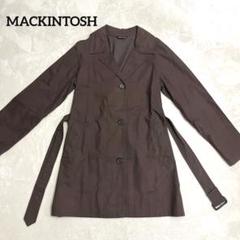 新品】英国製直営マッキントッシュ1つボタンシングルコート12ドロップ ...