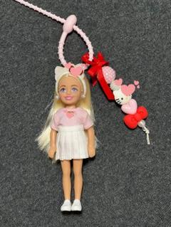 バービー USA マテル 正規品 バービーキーリング　チェルシーPINK Barbie - USAバービー チェルシーマテル社キーリング正規品