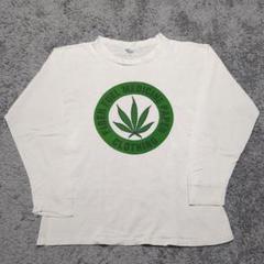 90s? hempマリファナロンT USA製