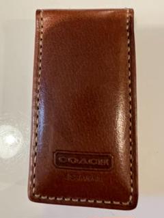 coach マネークリップの中古/未使用品 - メルカリ coach マネークリップの中古/未使用品 - メルカリ