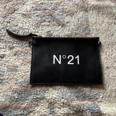 【美品】N°21 ヌメロヴェントゥーノ バニティバック ポーチ ブラック レザー 2025年最新】N°21 レディース ポーチの人気アイテム - メルカリ