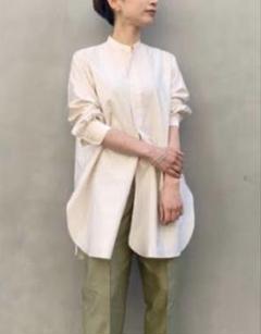 美品 トゥモローランド バッカ 2,5万 上品ロングシャツ ブラウス