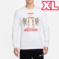 ナイキ ジョーダン レブロン ロングTシャツ レイカーズ XL FQ4909