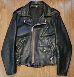 schott ビンテージ ダブルライダース ワンスター 茶芯 70s 80s