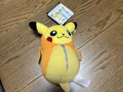 寝袋ピカチュウ コレクションぬいぐるみ ⭐︎⭐︎ルカリオねぶくろジッパー付き ポケモン』寝袋に入ったピカチュウのぬいぐるみが2種のサイズで