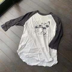 ヴィンテージ ミッキーマウス スチームボートウィリー 七分カットソー　Tシャツ