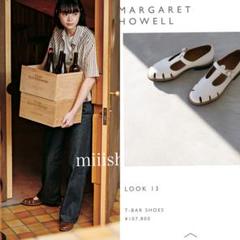 MARGARET HOWELL ブラック シューズ 37 美品 Tストラップ MARGARET HOWELL ブラック Tストラップシューズ - メルカリ
