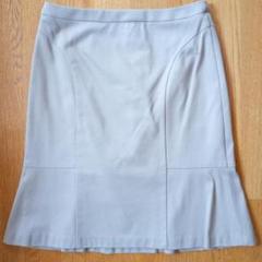 【UNTITLED】スカート ベージュ タイト マーメイド アンタイトル