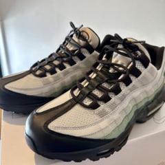 未使用品 10年 NIKE エアマックス 95 黒/銀 US8.5 26.5㎝ 2025年最新】Yahoo!オークション -ナイキ エアマックス95の中古