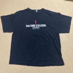 アイアンクロス　Tシャツ　THIS SHIRT IS ILLEGAL 十字架のサムネイル