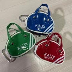 新品未使用 KALDI エコバック レトロスポーツバッグ ペンケース