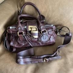 ♡ 希少　Chloe　クロエ ヴィクトリア　バッグ　レザー　黒　ビンテージ 楽天市場】ヴィンテージ レザー（ブランドクロエ）（バッグ