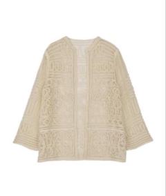 BATTEN LACE LIKE KNIT JACKET
