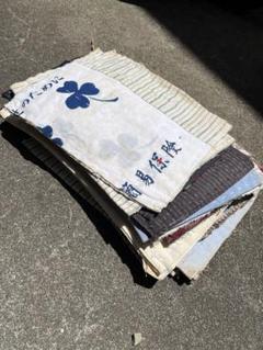 刺し子布 雑巾　19枚セット　古布