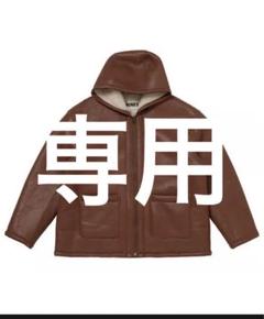 未使用品NKNIT Vegan Mouton Hooded Zip Jacket vegan mouton hooded zip jacket | NKNIT