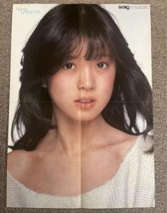 【激レア】中森明菜　２nd single『少女A』A1特大ポスター 激レア】中森明菜 2nd single『少女A』A1特大ポスター