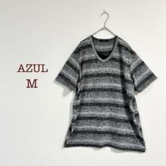 AZUL 重ね着風Tシャツ （Mサイズ）メンズ　カジュアル