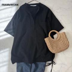 FRAMeWORK フレームワーク シアサッカードロストシャツ - メルカリ