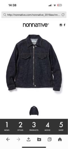 nonnative デニムジャケット サイズ1 NN-J3417 - メルカリ