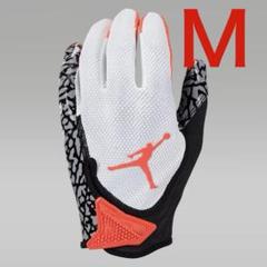 【新品】 アメフト Jordan Jet 7.0 グローブ　BLACK　S Nike Jordan Jet 7.0 Football Gloves Black/Grey Magnigrip+
