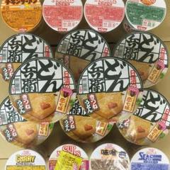 【値下げ特価】日清カップ麺 カップヌードル&どん兵衛 計16個セット