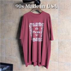 90s USA製　Picnic '97　Tシャツ シングルステッチ