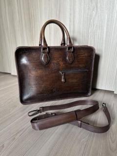 特注90万円 ベルルッティ ドゥジュール バッグ スペシャルオーダー品 世界一つ