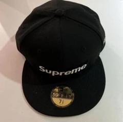 即完売　美品　Supreme 59FIFTY キャップ 7 3/8 Supreme New Era 7 3/8 Mesh Cap Box.Logo